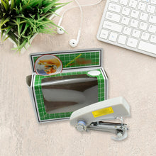 Portable mini sewing stapler for garments