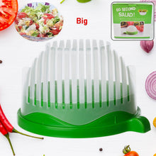 Plastic 60 Seconds Salad Cutter Salad Maker Salad Bowl