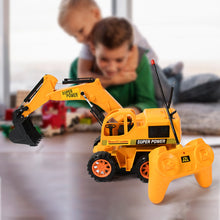 Plastic JCB Construction Toy Remote Control JCB Toys for Kids Boys, Super Power Remote Control JCB Truck Construction Toy (1 Set)