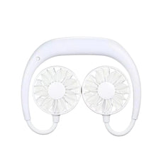 Hands-Free Wearable Neckband Fan