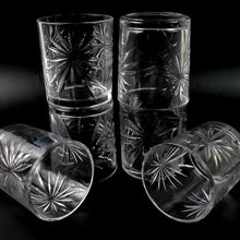 Glass Tumbler Set, Juice Glasses and Transparent Water (6 Pcs Set)