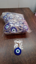 Evil Eye Rubber / Silicone Keychain (1 Pc / Blue Color)