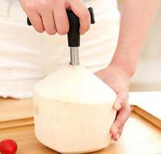 Comfortable grip coconut opener