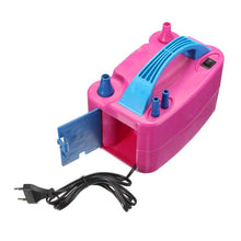 Electric balloon pump with dual nozzles