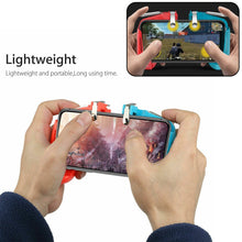 Controller with trigger pads for mobile gaming