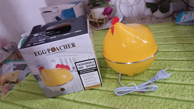 Electric Egg Boiler, Chicken Shaped Egg Kettle / Cooker (1 Pc)