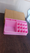 Makeup Organiser Cosmetic Makeup Lipstick Storage Box with Drawer Plastic Case Holder Skin Care Products (1 Pc)